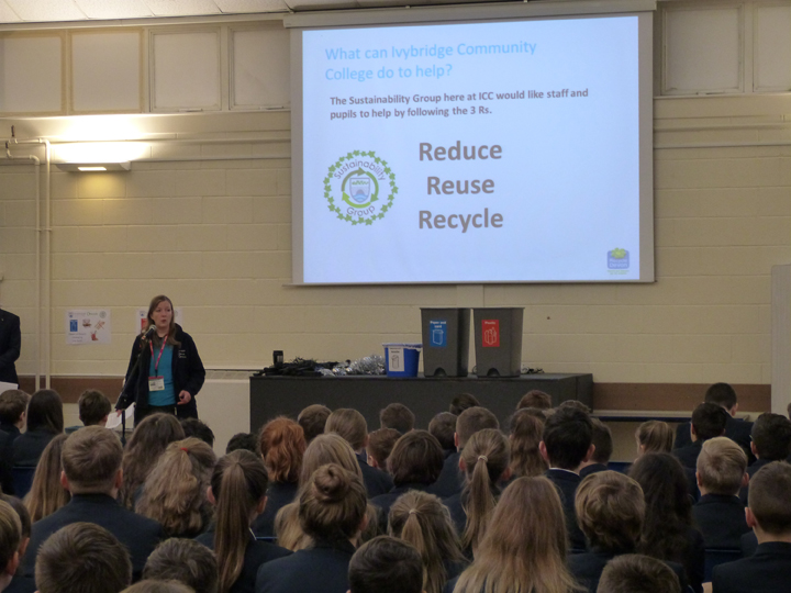 Ivybridge Community College Sustainability Group Students Lead